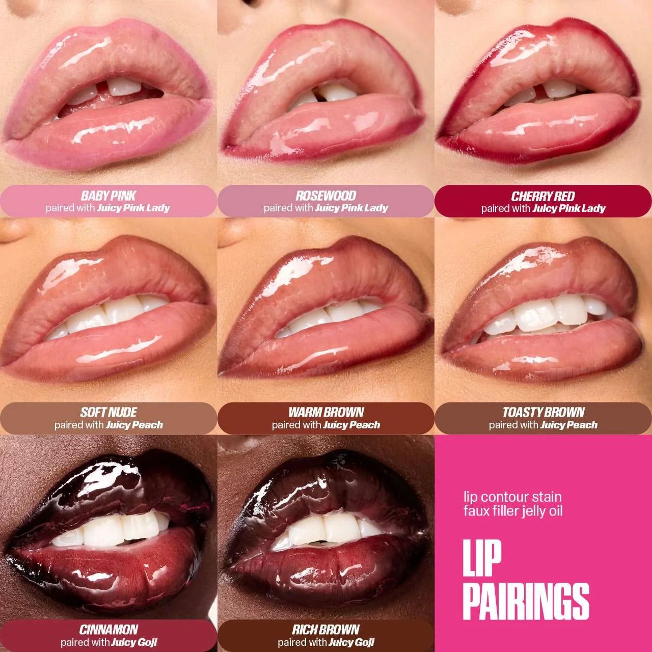 HUDA BEAUTY Lip Contour Lip Stain for 12-Hour Wear foto 3