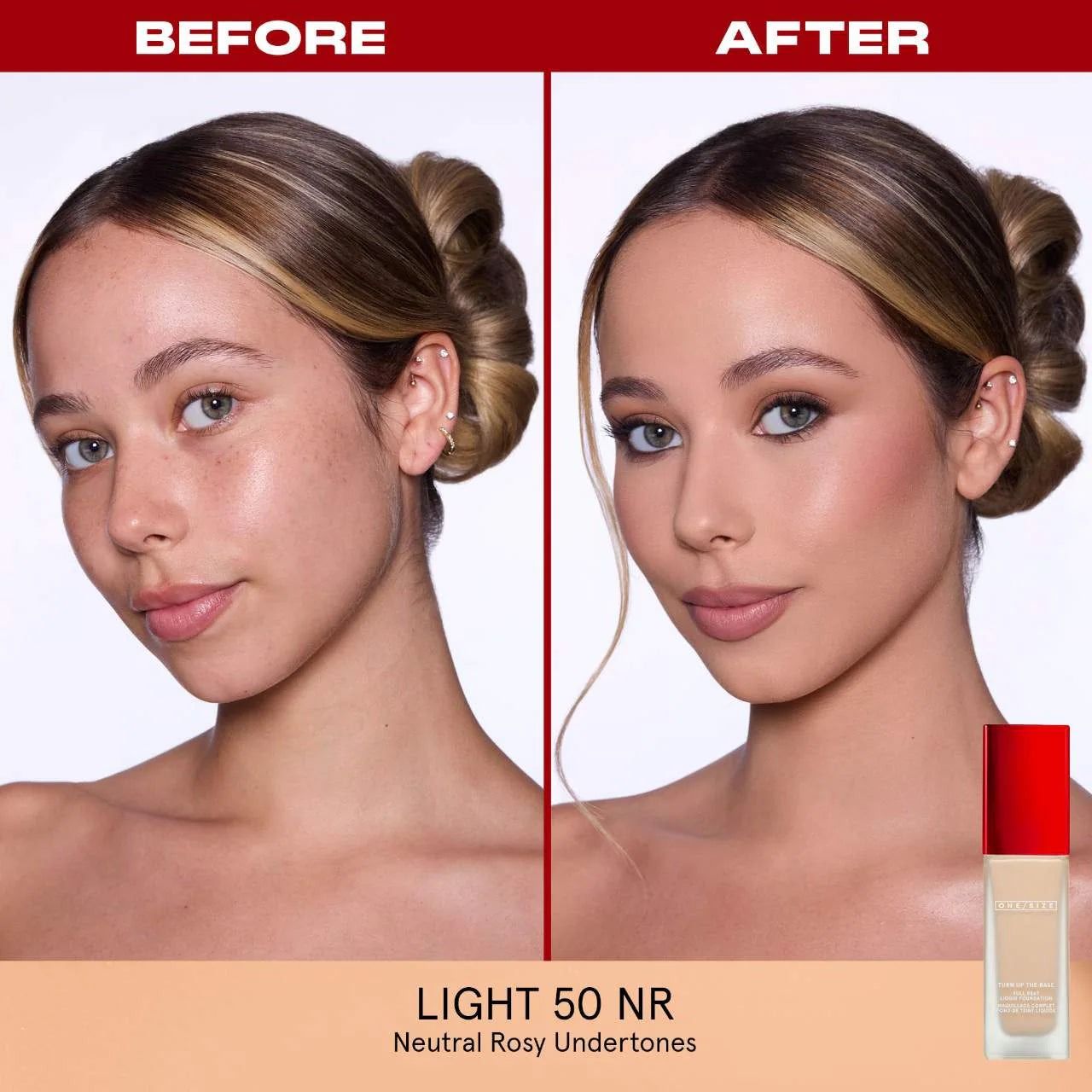 ONE/SIZE by Patrick Starrr Turn Up the Base Full Beat Waterproof Liquid Foundation foto 3