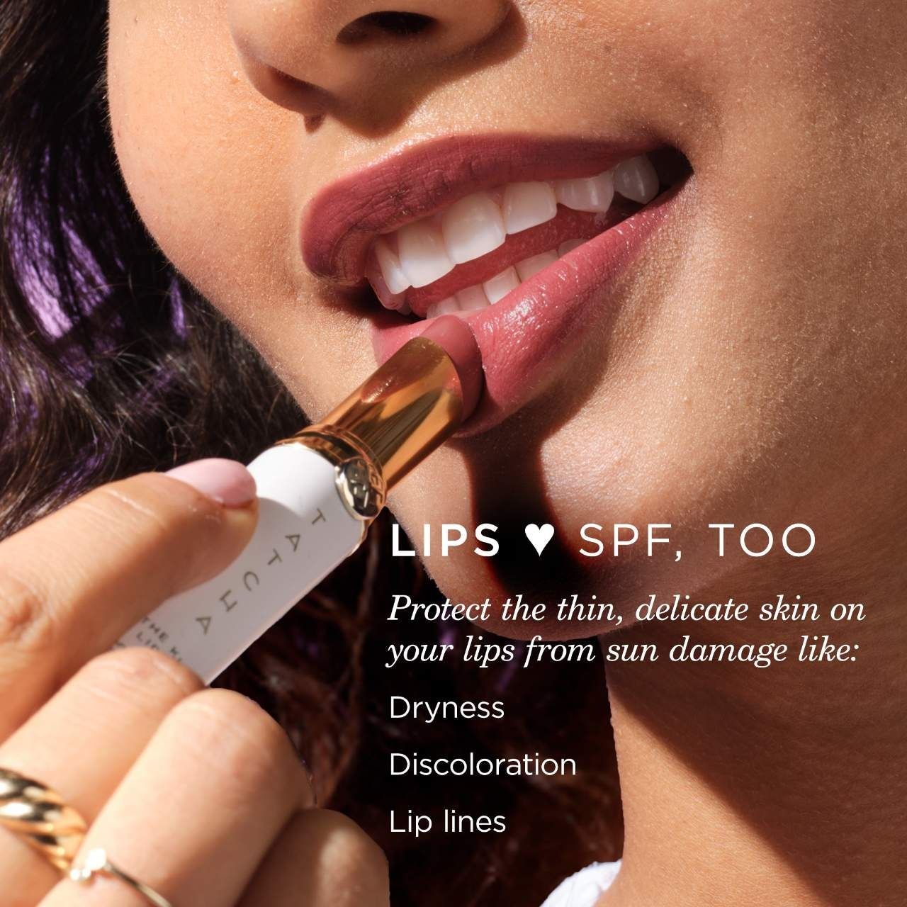 Tatcha the Kissu Lip Tint SPF 25 Hydrating Tinted Lip Sunscreen foto 3