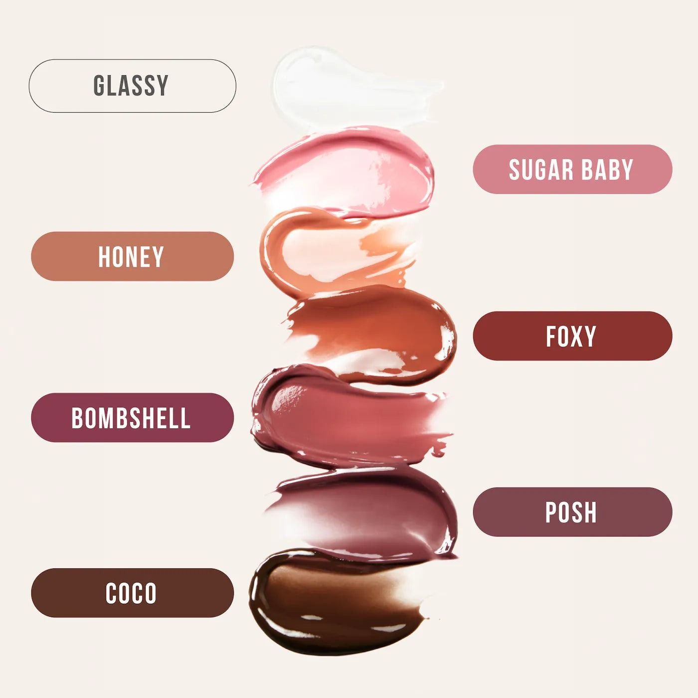 Huda Beauty Faux Filler Shiny Non-Sticky Lip Gloss foto 2