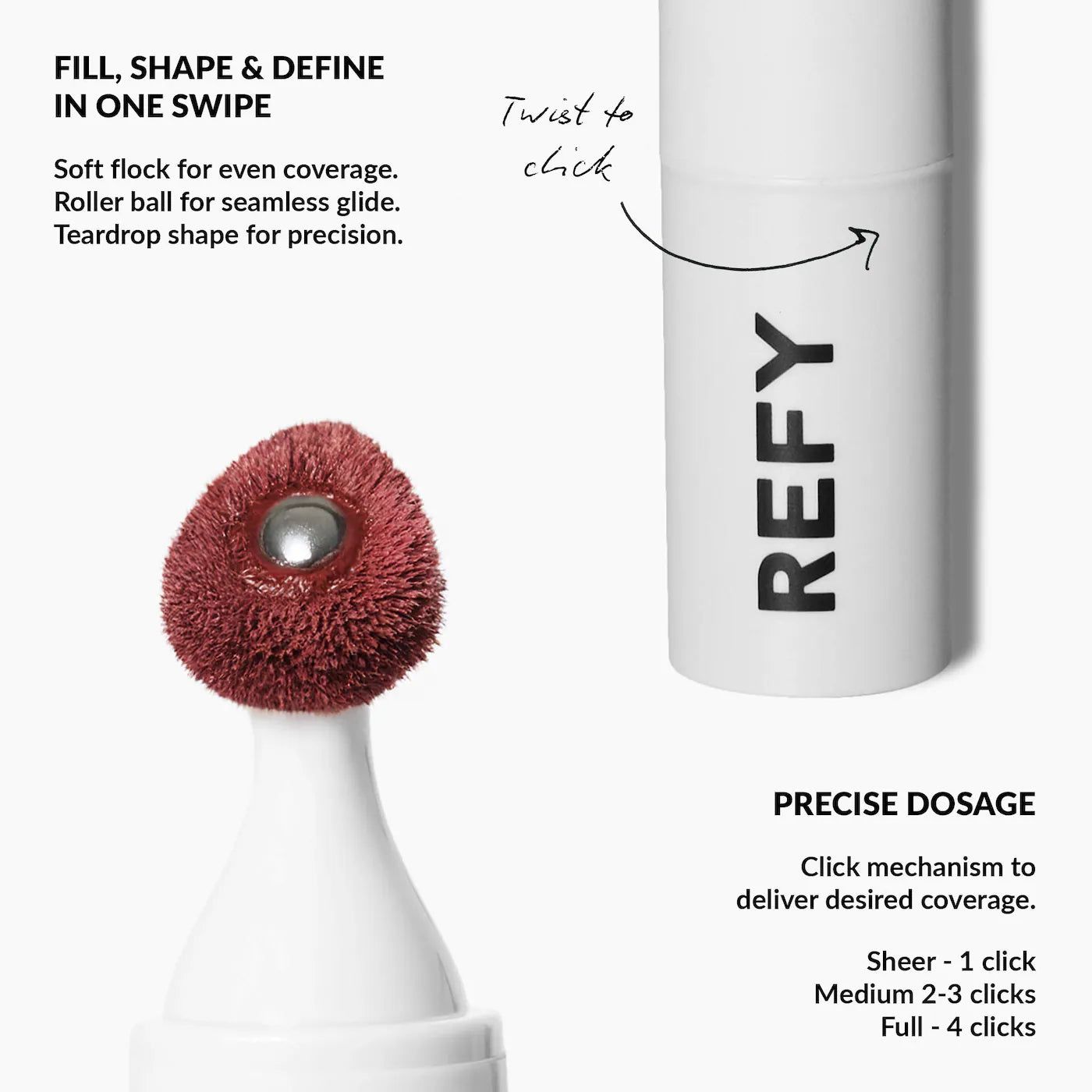 REFY Satin Liquid Lipstick Pen with Vitamin E foto 4