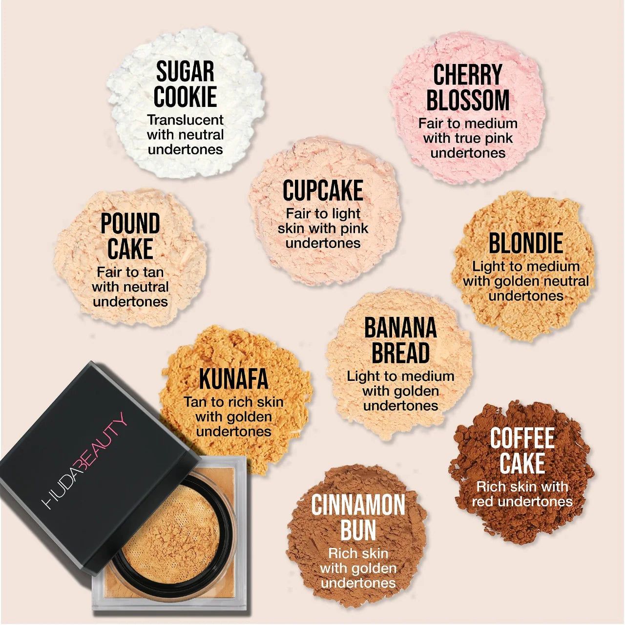 Huda Beauty Easy Bake Loose Powder foto 2