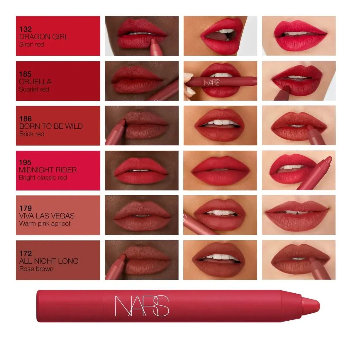 NARS Powermatte High Intensity Lip Pencil foto 2