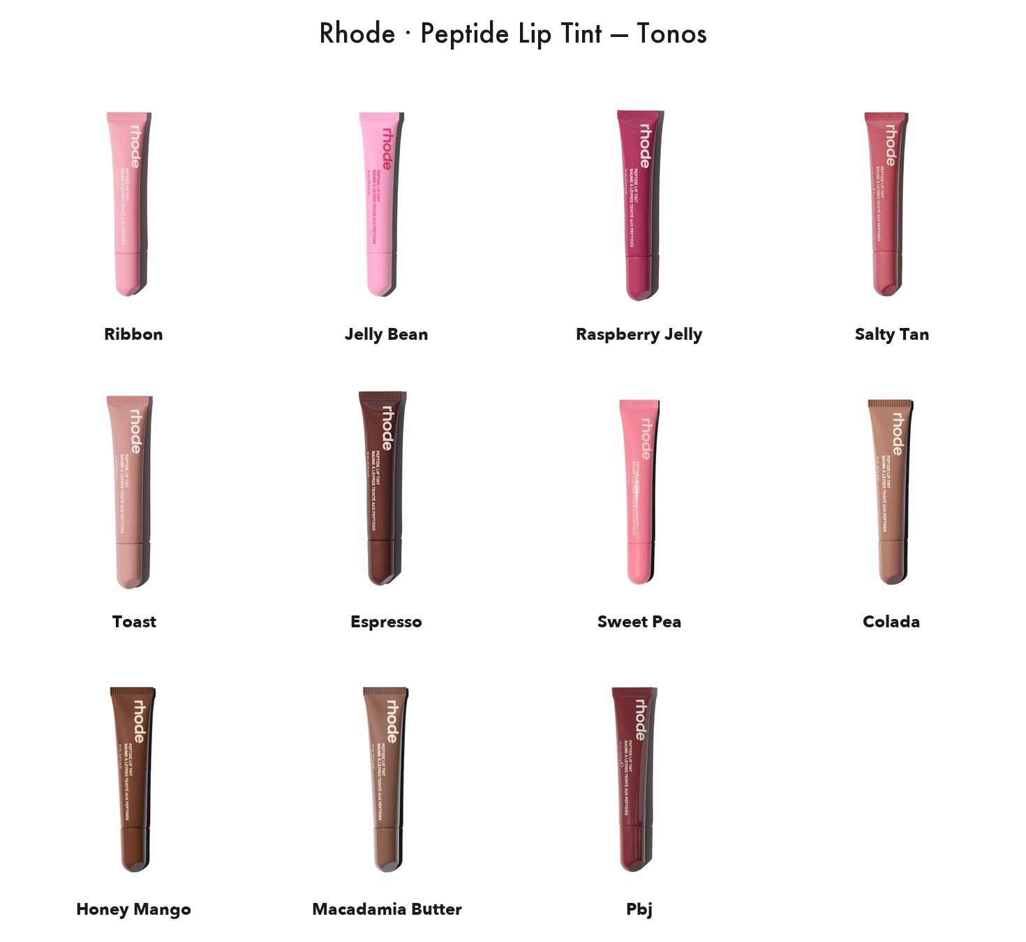 Rhode Peptide Lip Tint Nourishing Glaze