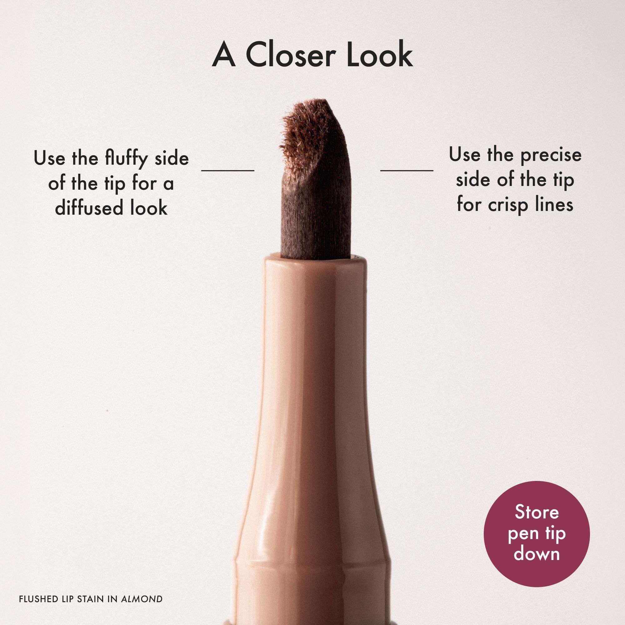 Summer Fridays Flushed Lip Stain 12HR Long-Lasting Lip Tint foto 3